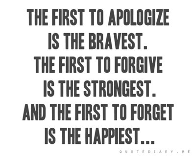 Forgive and Forget