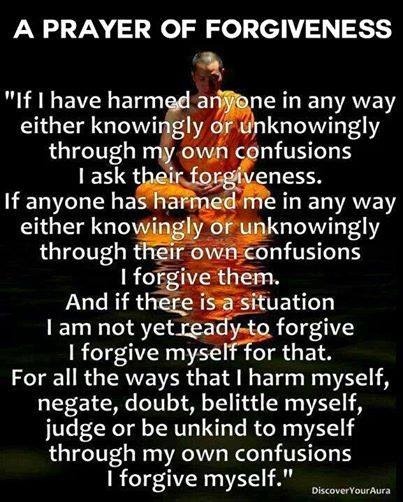 A Prayer of Forgiveness